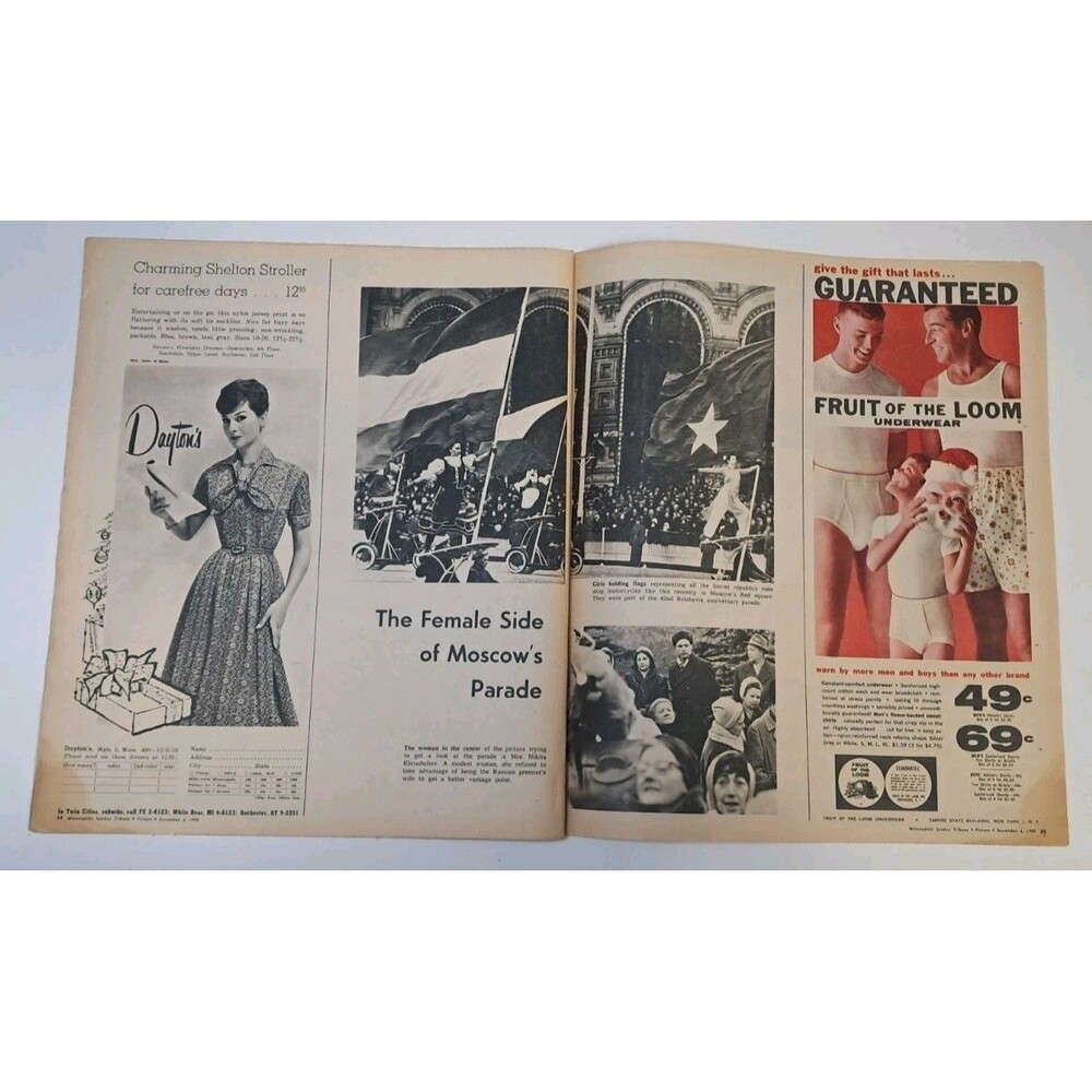 Picture Magazine Minneapolis Sunday Tribune 12/6/1959 Joseph Stella Porgy & Bess - Picture 11 of 13